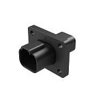Thermoplastic DIP Connector offering various terminal options engineered for in temperature range minus 55 to plus 125 degrees Celsius