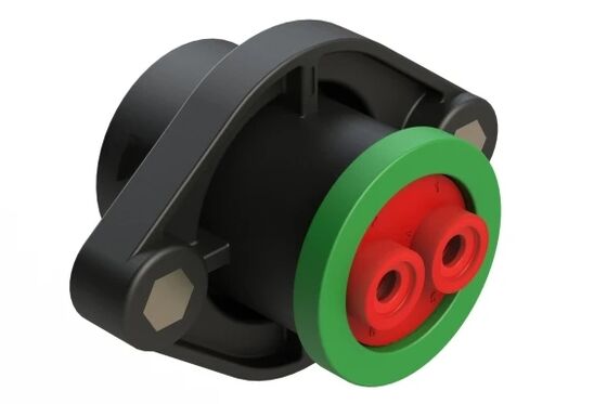 100A Male Receptacle Connector AHDP02-18-06PN-BRAC030, reliable electronic part designed for PCB assembly and heavy load use