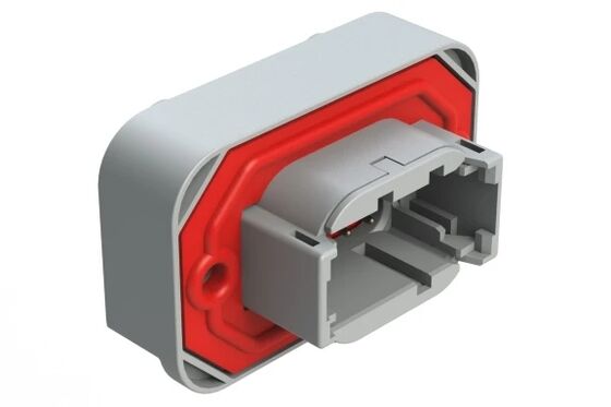 Oorspronkelijke authentieke rechthoekige board Mount Connector ATM15-08PA-BM04 Amphenol Man Type met stabiele IP67 Ingress Protection voor automotive circuit boards