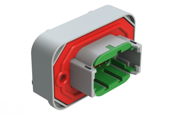 Mannelijke Pin Echte Originele Rechthoekige Connector ATM13-08PC-BM04 Amfenol Elektronische Component Voor Stabiele Automotive Geïntegreerde Circuit Signaaloverdracht