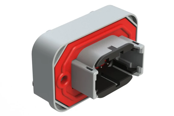 ATM13-08PB-BM04 Authentieke rechthoekige board-mount connector met standaard mannelijke pinnen Originele originele onderdelen voor voertuig-geïntegreerde circuitverbinding